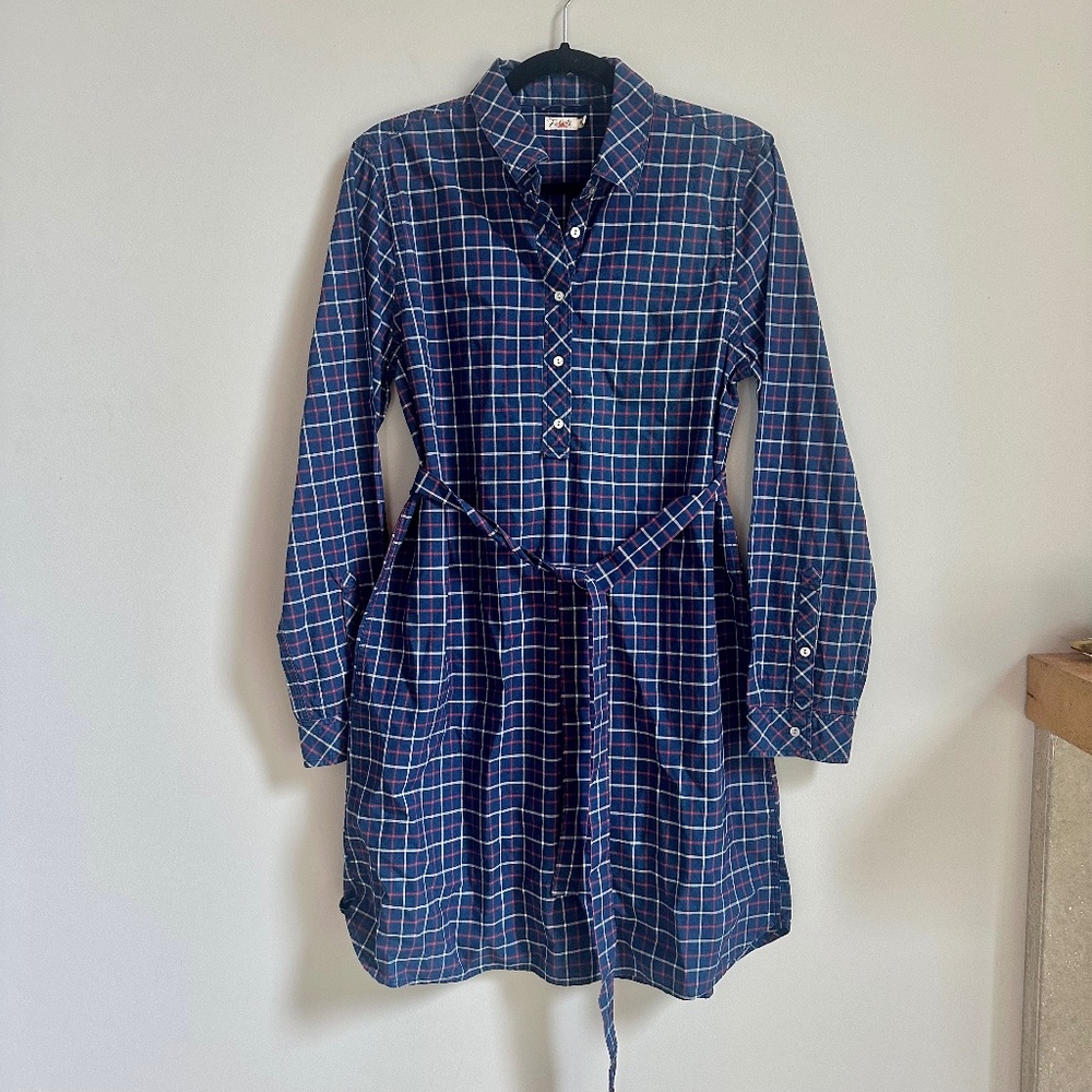 Faherty Lighthouse Shirt Dress